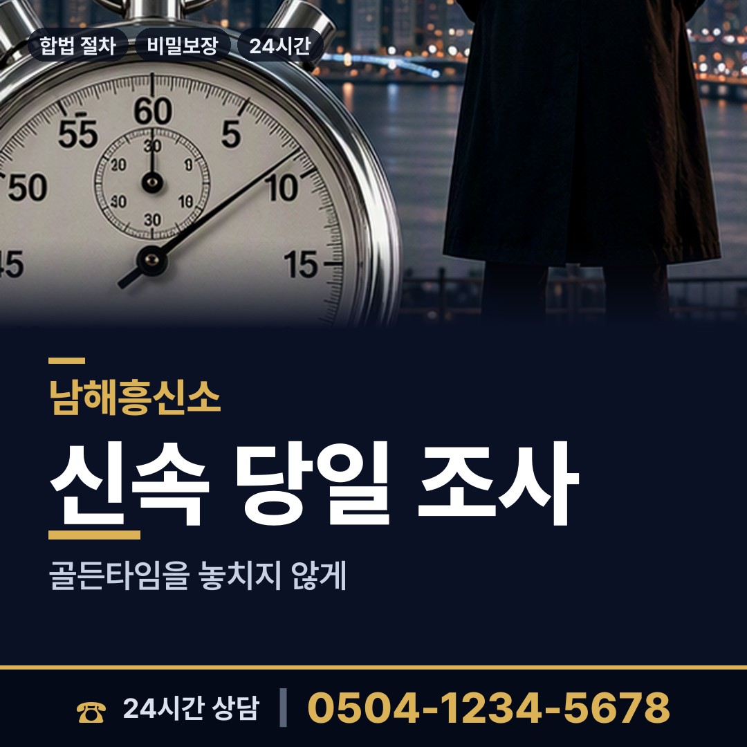 남해 고현면 법인신용조사 상담 안내